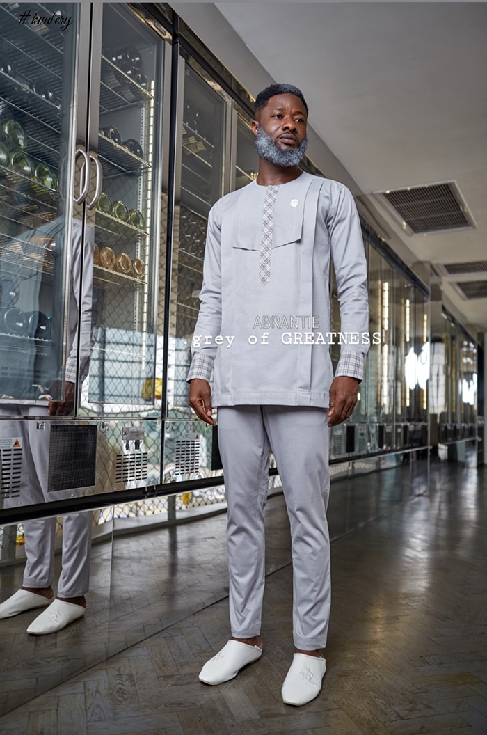 Abrantie The Gentleman Presents The Look Book For The Grey Of Greatness Collection