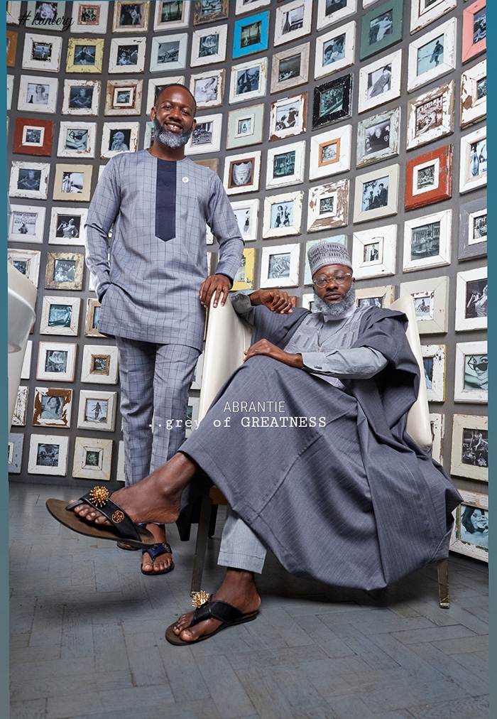 Abrantie The Gentleman Presents The Look Book For The Grey Of Greatness Collection