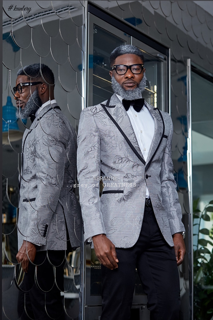 Abrantie The Gentleman Presents The Look Book For The Grey Of Greatness Collection
