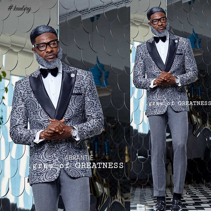 Abrantie The Gentleman Presents The Look Book For The Grey Of Greatness Collection