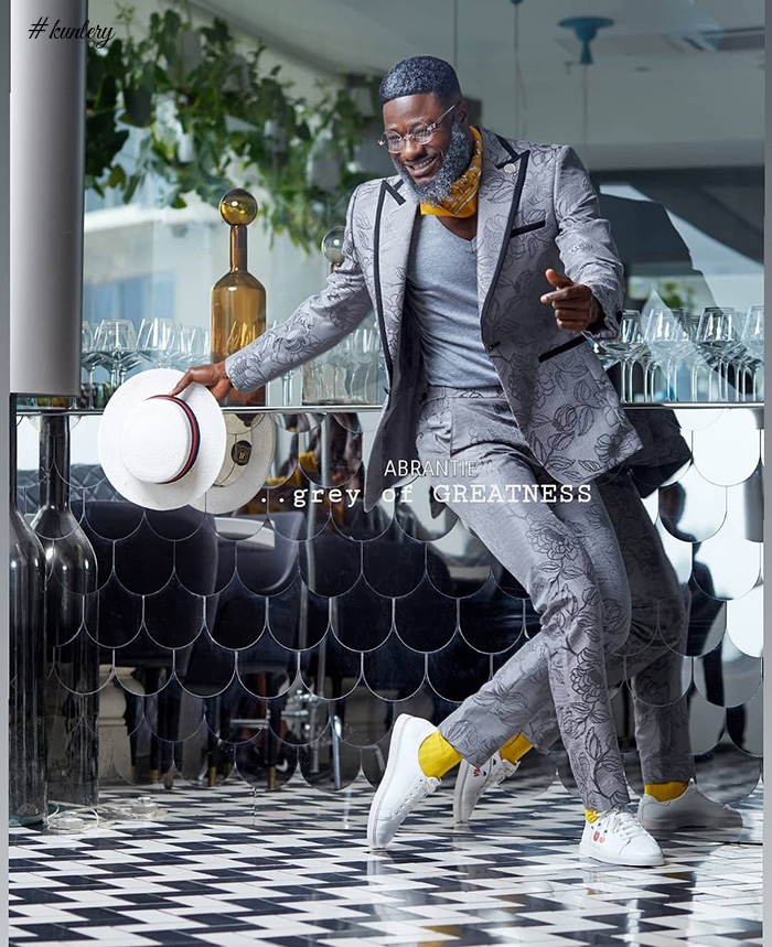 Abrantie The Gentleman Presents The Look Book For The Grey Of Greatness Collection