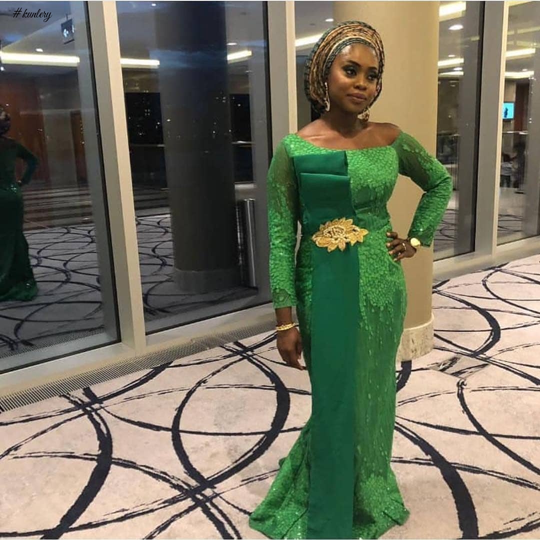 NIGERIA INDEPENDENCE 2018 GLAMOROUS AND INTERESTING ASO EBI STYLES