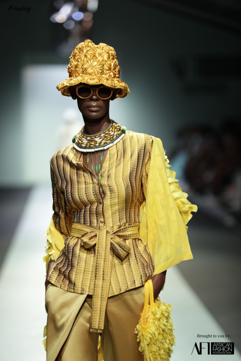 Show Report: AFI Joburg Fashion Week 2018: Eric Raisina