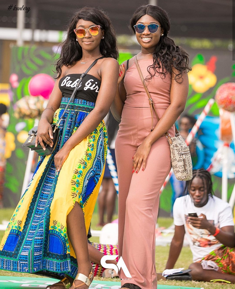 African Fashion Meets Candyland; See All The Printastic Beauty Spotted At Afrochella 2018