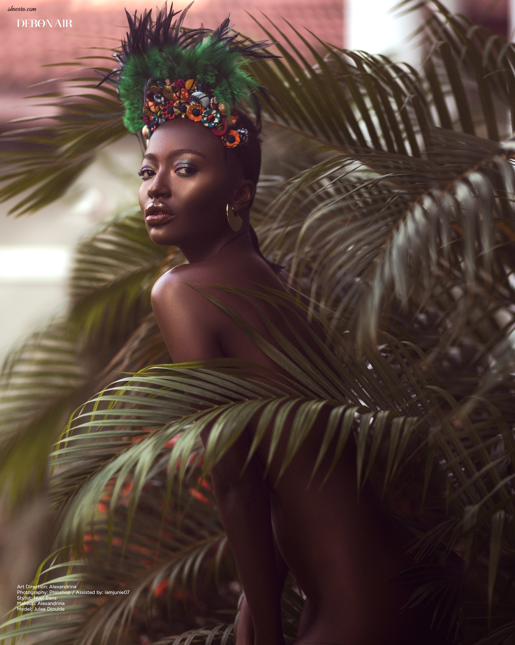 Glitter, Skin And Form! Debonair Afrik Advocates Body Acceptance In Latest Issue