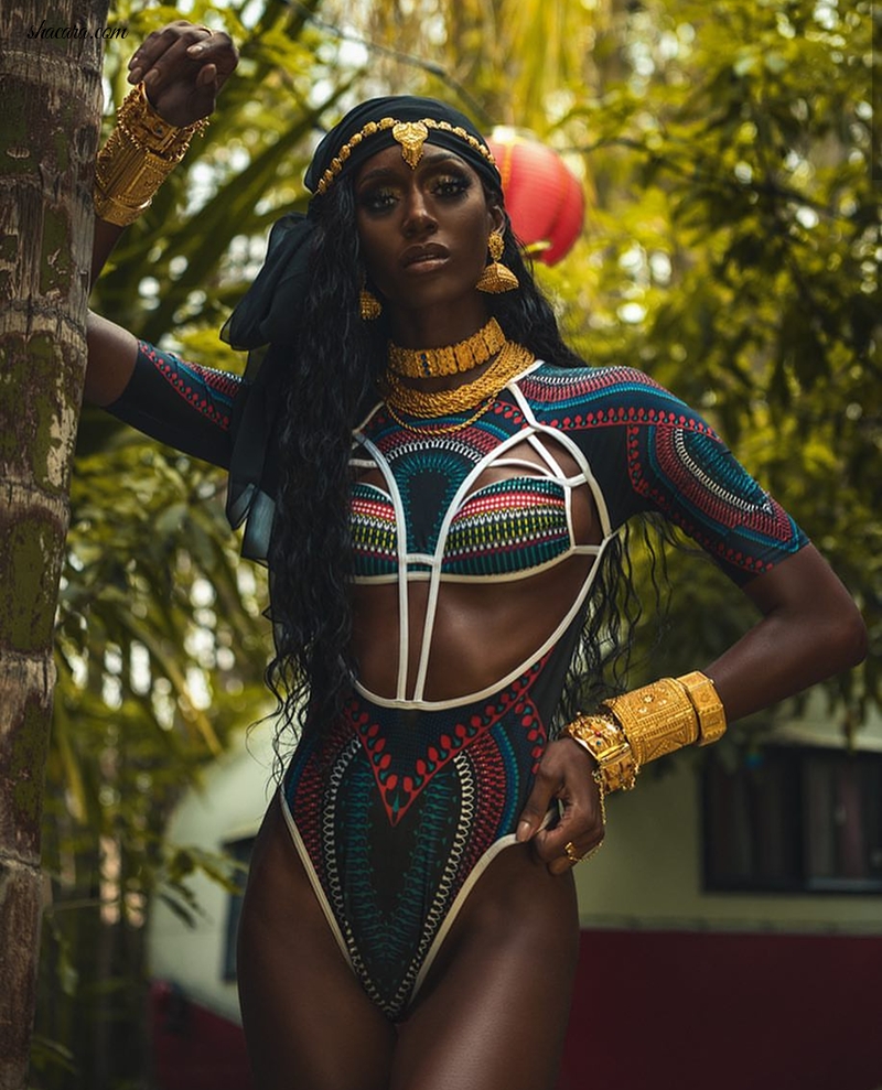 See All The Amazing Editorial Images From Nigeria’s B-fyne’s Latest Swimwear Campaign