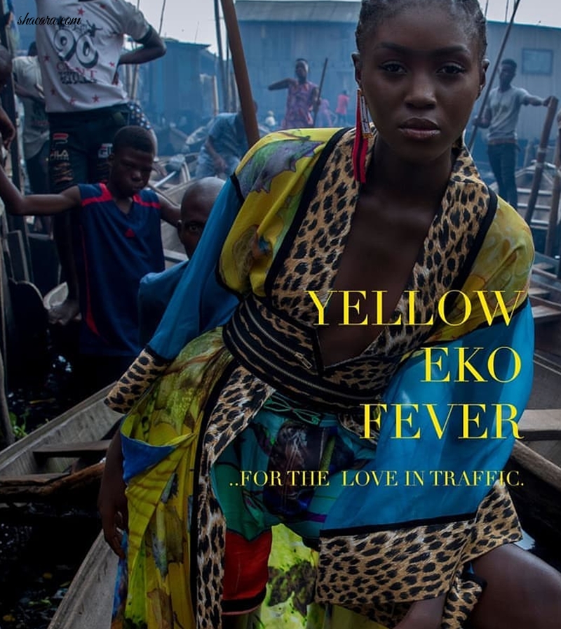 South Africa Meets Nigeria! See SA’s Marianne Fassler’s ‘Yellow Eko Fever’ Fashion Editorial