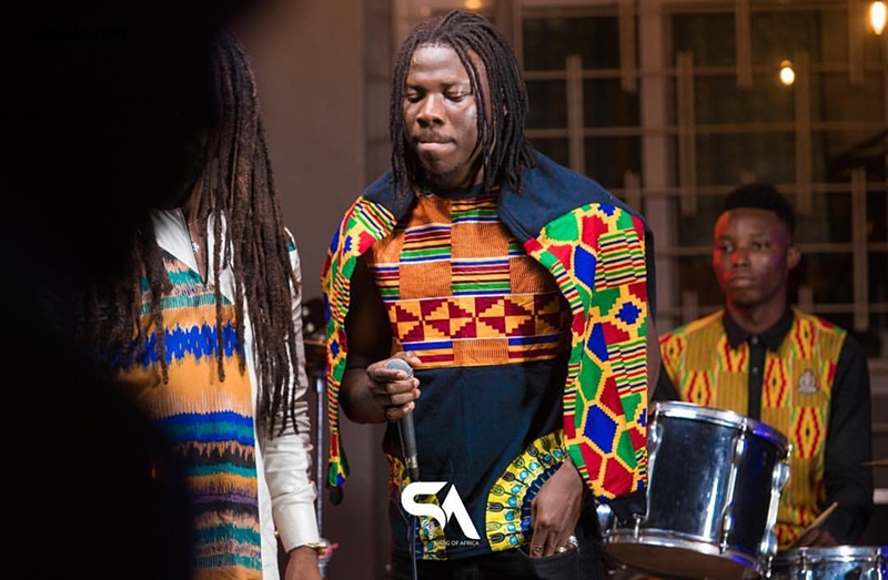 Stonebwoy Makes A Major Fashion Statement When Shooting New Video With Legendary Rocky Dawuni