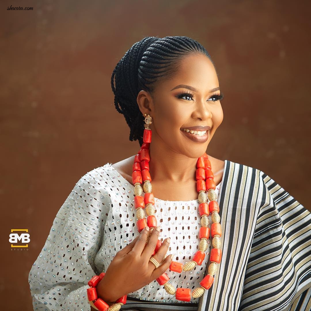 Fabric Entrepreneur, Abimbola Ipaye’s Latest Birthday Shoot Is The Definition Of Regal Beauty