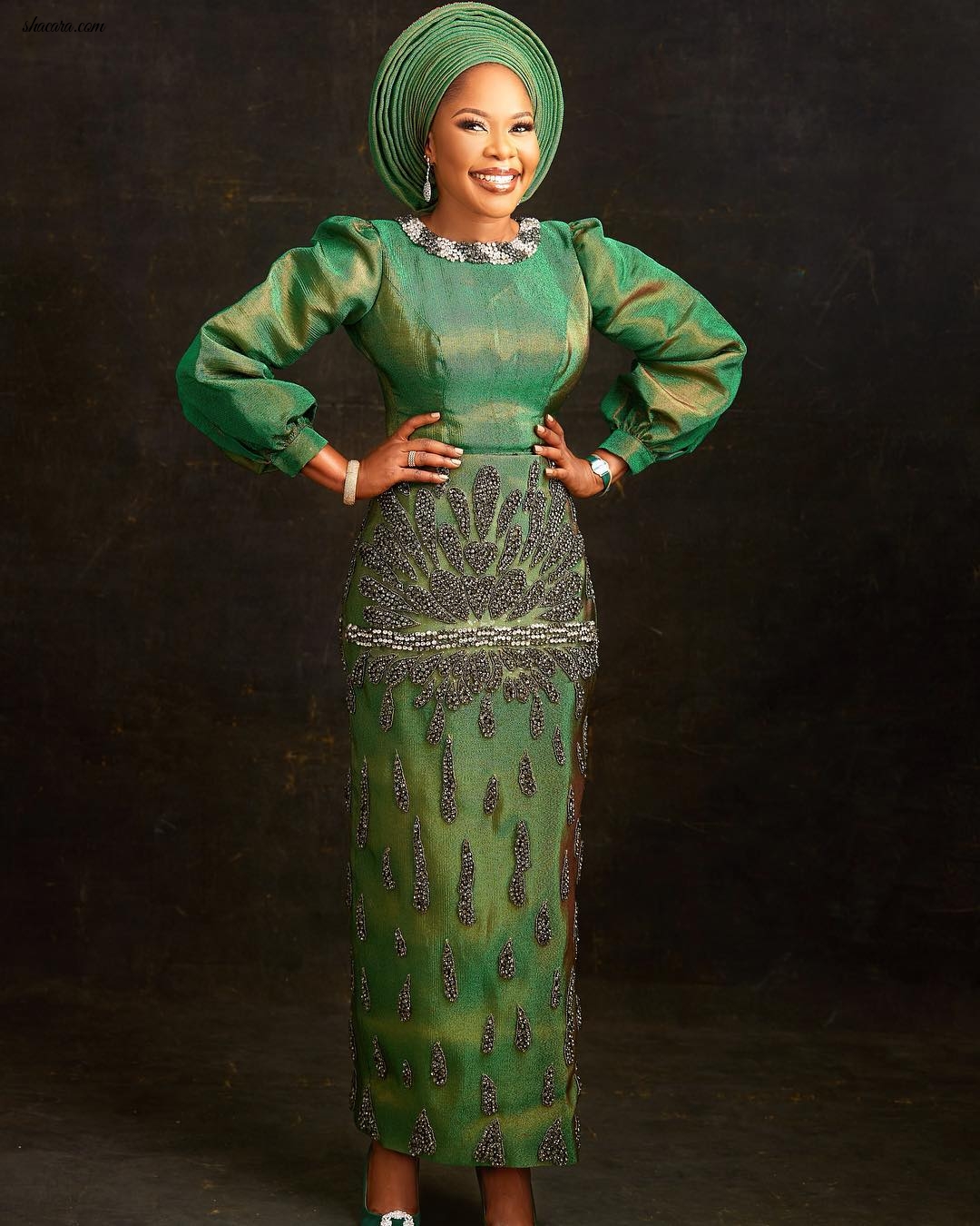 Fabric Entrepreneur, Abimbola Ipaye’s Latest Birthday Shoot Is The Definition Of Regal Beauty