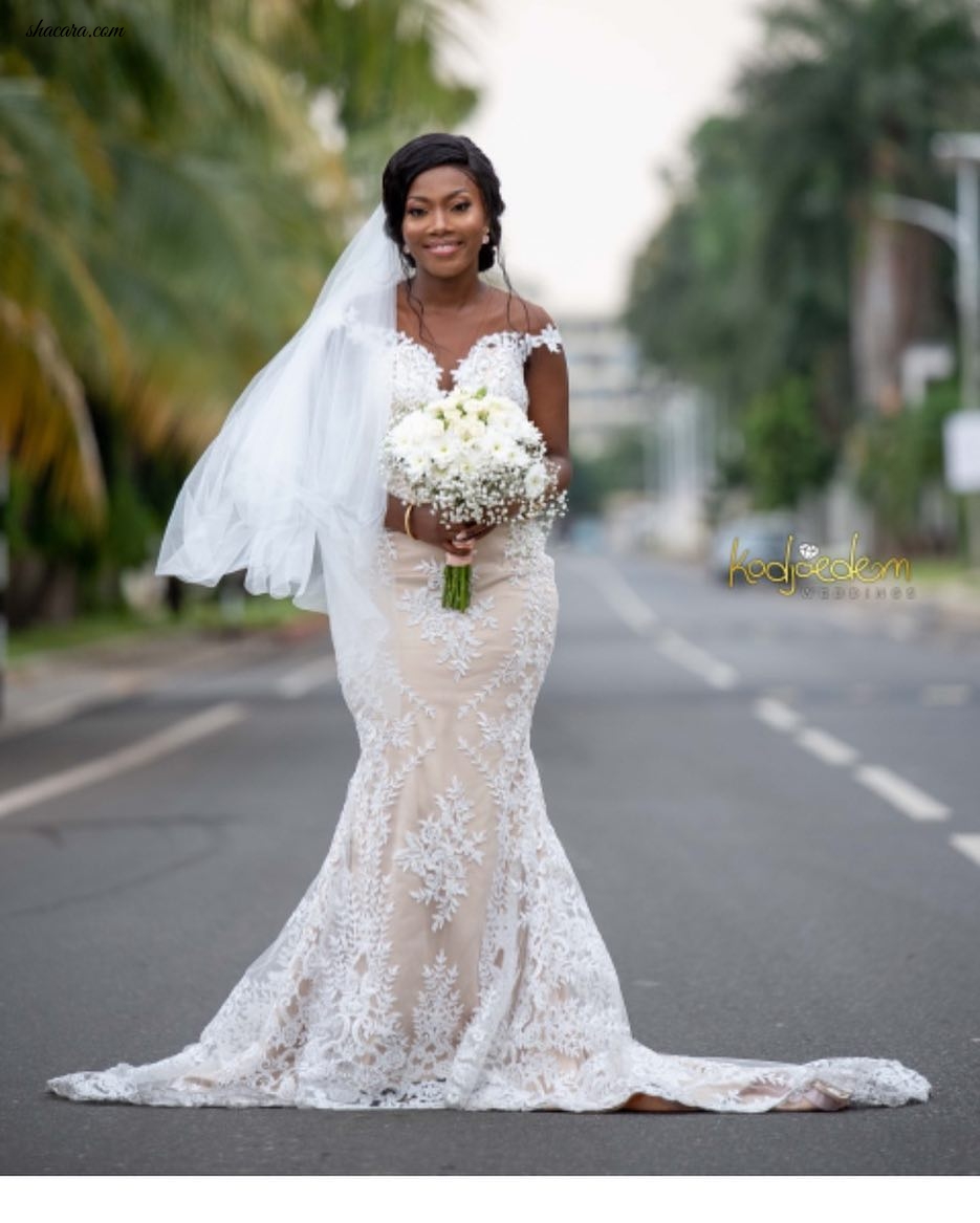 This Self Taught Ghanaian Designer @Ajoaakwaboah Will Shock You With Her Amazing Wedding Gowns