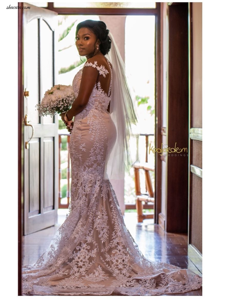 This Self Taught Ghanaian Designer @Ajoaakwaboah Will Shock You With Her Amazing Wedding Gowns