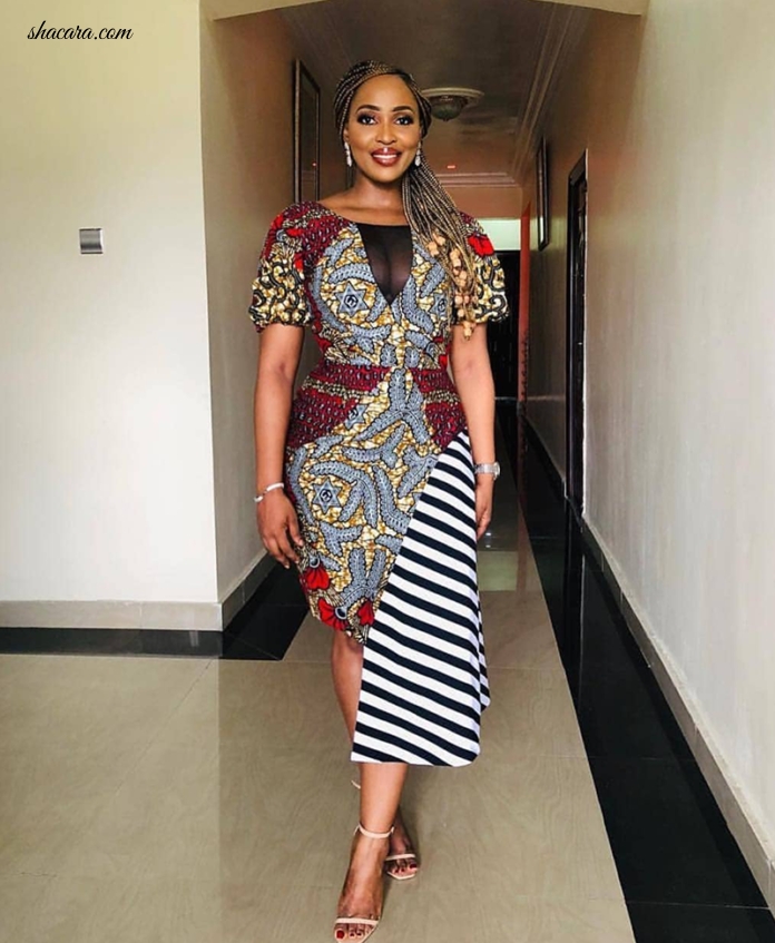 See The Ladies Going Loud With African Fashion In 2019, WARNING: Only For Attention Grabbers