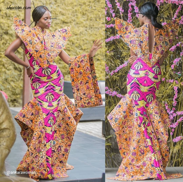 See The Ladies Going Loud With African Fashion In 2019, WARNING: Only For Attention Grabbers