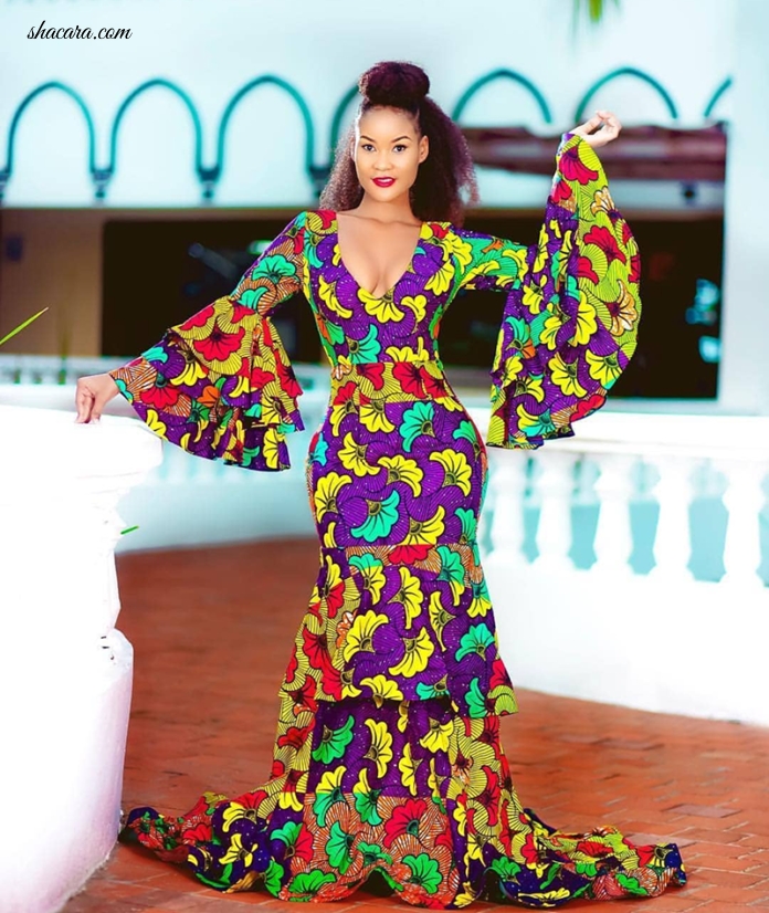 See The Ladies Going Loud With African Fashion In 2019, WARNING: Only For Attention Grabbers