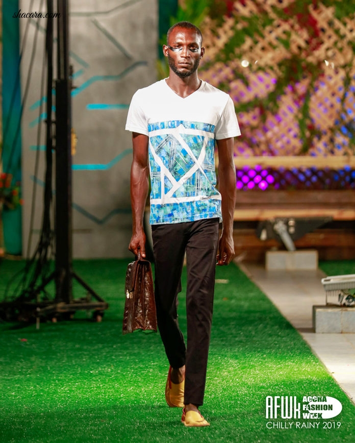 See Images Of When Akinko Lifestyle Clothing Unleashed Noella Wiyaala On Accra Fashion Week Runway