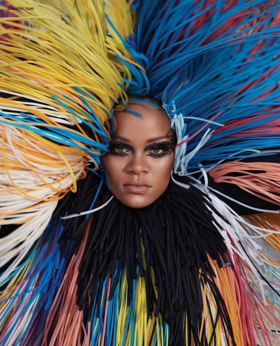 A Work Of Art! Rihanna Is An Iconic Beauty On The Latest Issue Of Harper’s Bazaar US