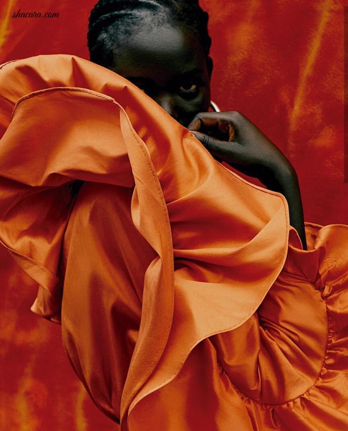 #MODELCRUSH: Today We Crush On Pics Of Adut Akech, The Dark Sudanese That Beat Gigi Hadid As Model Of The Year