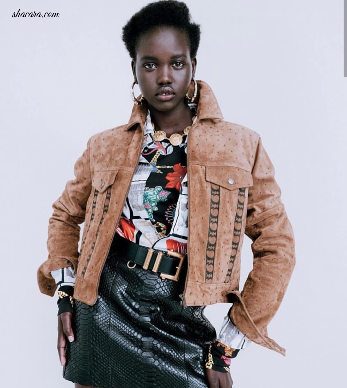 #MODELCRUSH: Today We Crush On Pics Of Adut Akech, The Dark Sudanese That Beat Gigi Hadid As Model Of The Year