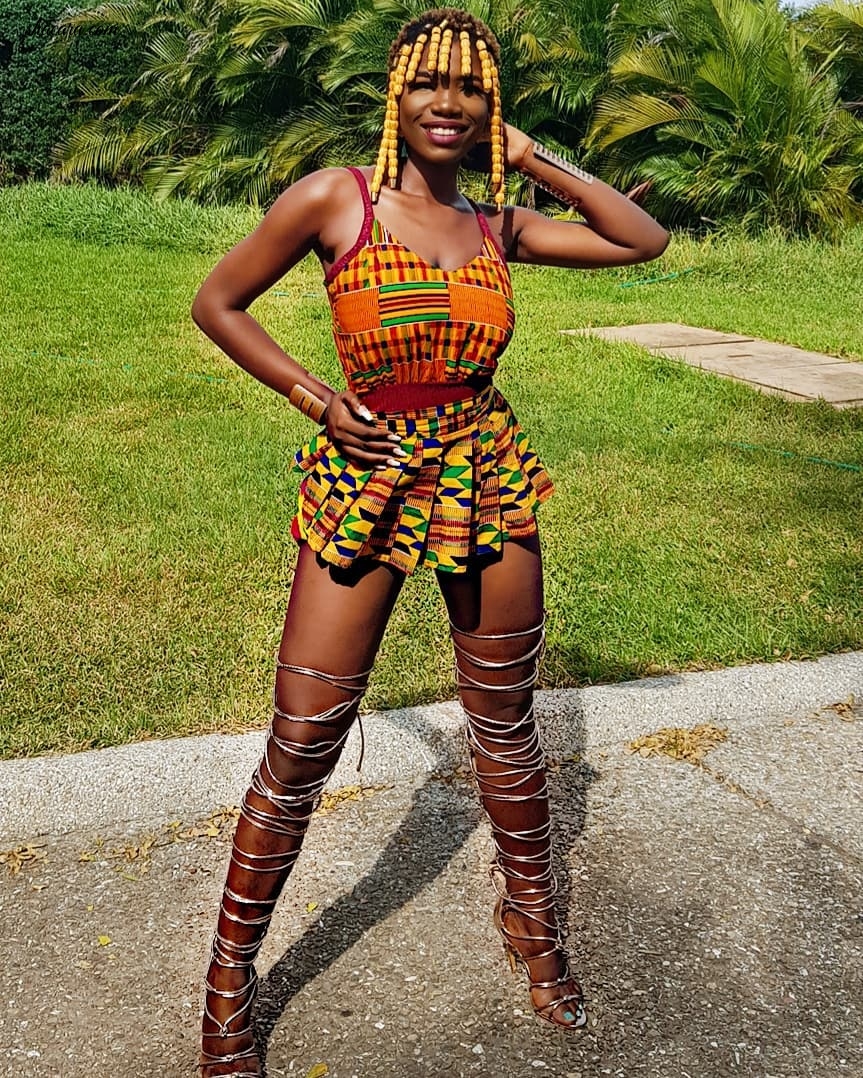 #LegsForDays!!! Take A leaf Out Of Efe Keyz Impeccable Summer Style Book As She Serves African Print Looks Relentlessly