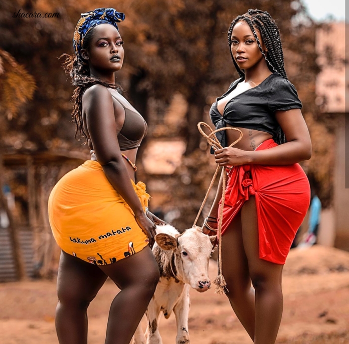 #HOTSHOTS: Kampala’s Walter Photography Serves Us A Hot Village Shoot With Ugandan Beauty