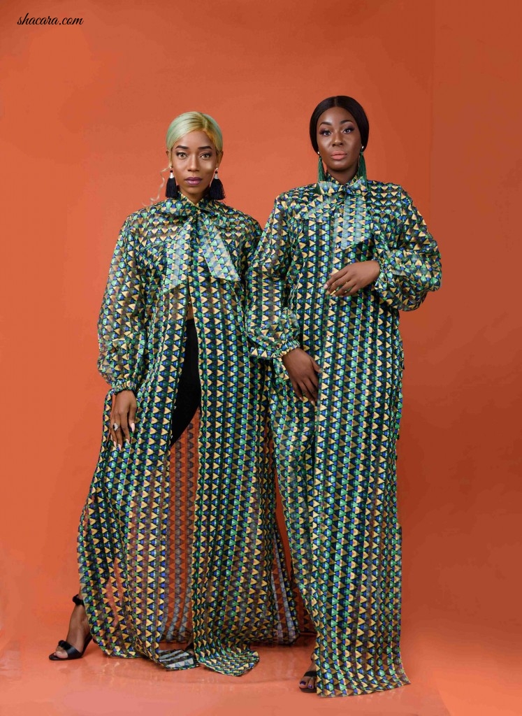 Media Darlings Destiny Amaka & Tora Olaiya Dazzles In Trish .O. Couture’s ‘Everyday Woman’ Collection