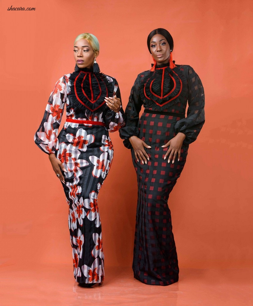 Media Darlings Destiny Amaka & Tora Olaiya Dazzles In Trish .O. Couture’s ‘Everyday Woman’ Collection