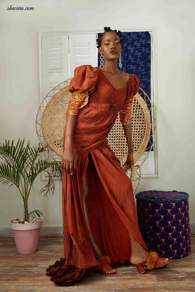 Adire, Crop Tops, Puff Sleeves! Mazelle Creates Magic In ‘Queen of the East’ Collection