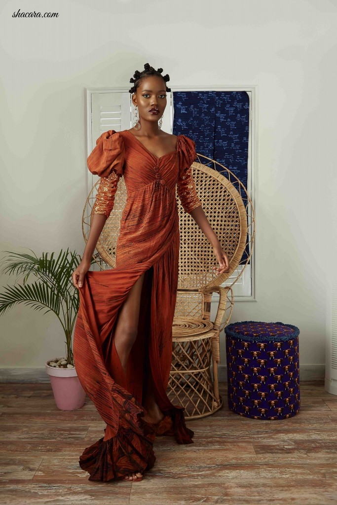 Adire, Crop Tops, Puff Sleeves! Mazelle Creates Magic In ‘Queen of the East’ Collection