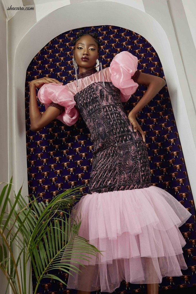 Adire, Crop Tops, Puff Sleeves! Mazelle Creates Magic In ‘Queen of the East’ Collection