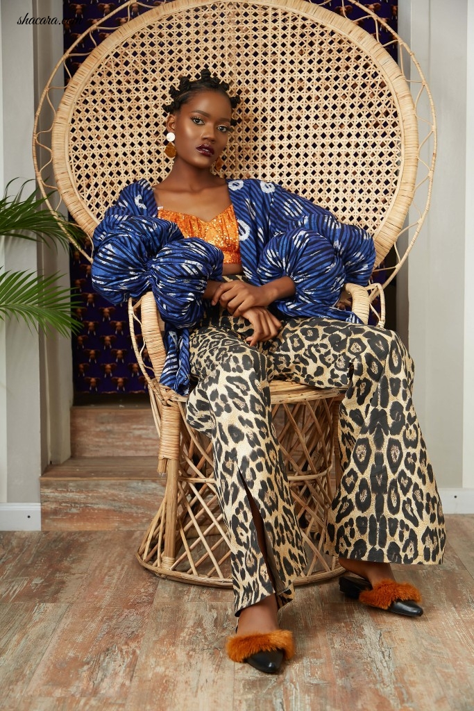 Adire, Crop Tops, Puff Sleeves! Mazelle Creates Magic In ‘Queen of the East’ Collection