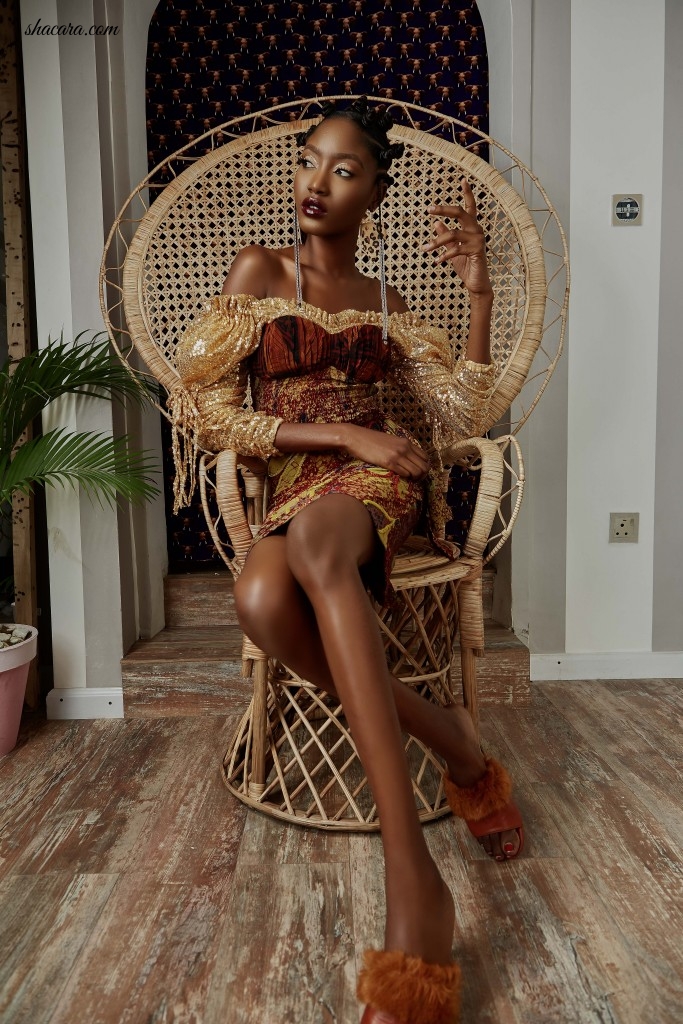 Adire, Crop Tops, Puff Sleeves! Mazelle Creates Magic In ‘Queen of the East’ Collection