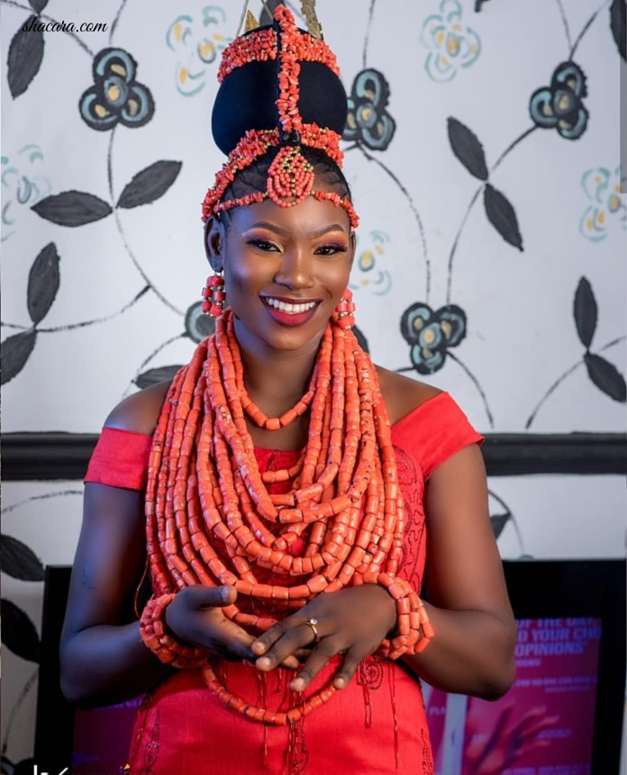 #HOTSHOTS: These Beautiful African Bridal Looks By BkImages Will Make You Turn Your Wedding African