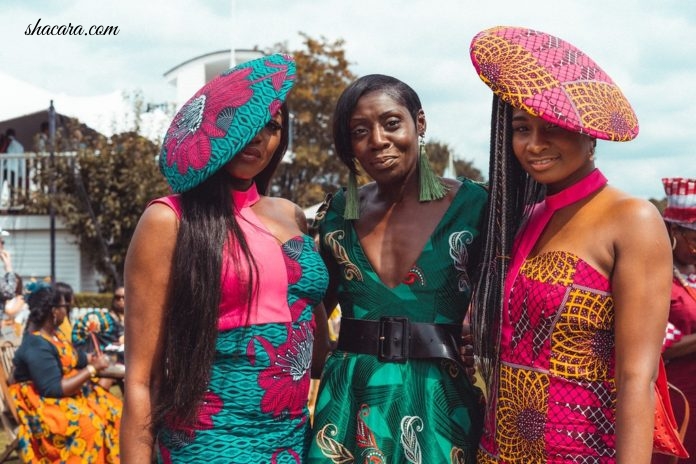 Finally, Some Fab Fashion From London! Watch Fashionistas Come Out In Haute Print For Lux Afrique’s Polo Day 2019