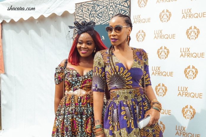 Finally, Some Fab Fashion From London! Watch Fashionistas Come Out In Haute Print For Lux Afrique’s Polo Day 2019